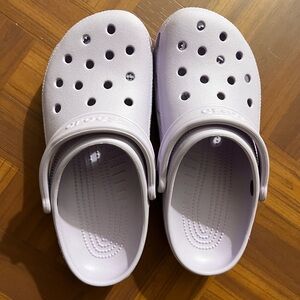 Purple crocs